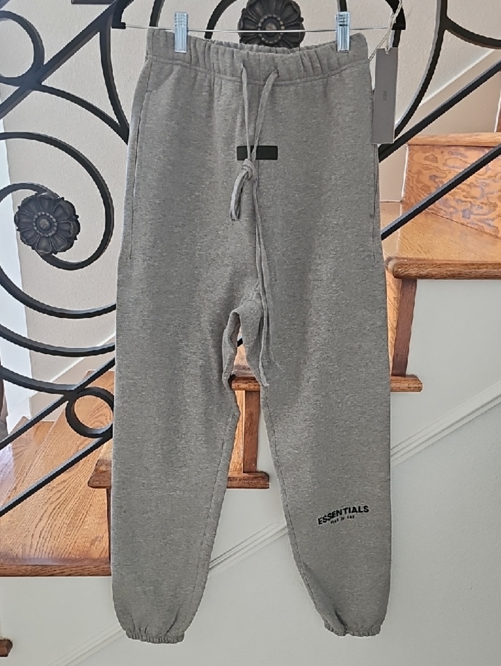 Essentials Fear of God Drawstring Jogger Sweatpants Dark Oatmeal